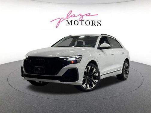 Glacier White Metallic 2026 Audi Q8 55 Premium Plus