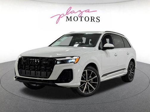 Glacier White Metallic 2026 Audi Q7 45 Premium Plus