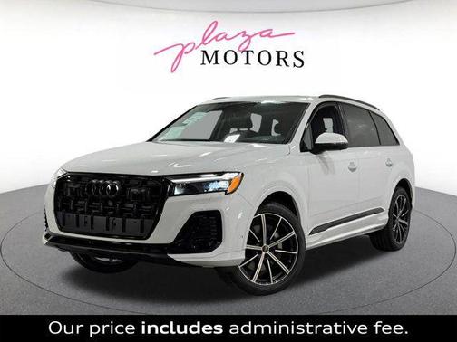 Glacier White Metallic 2026 Audi Q7 45 Premium Plus