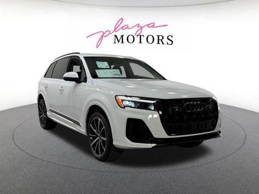 Glacier White Metallic 2026 Audi Q7 45 Premium Plus
