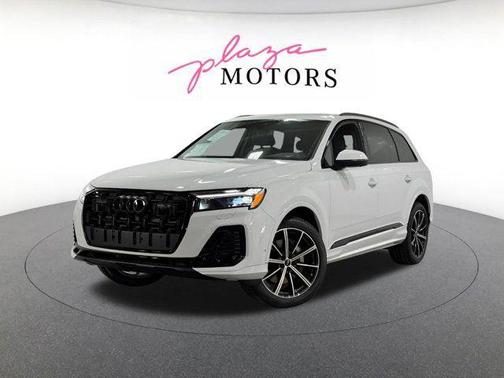 Glacier White Metallic 2026 Audi Q7 45 Premium Plus