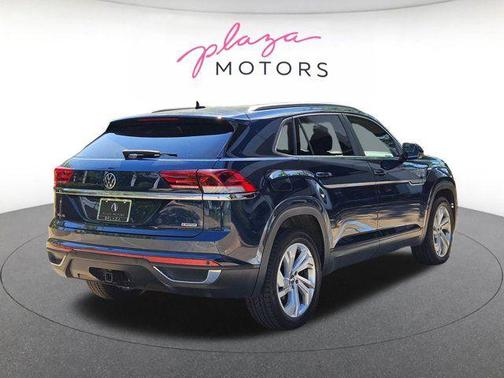 Blue Metallic 2020 Volkswagen Atlas Cross Sport 3.6L V6 SEL 4MOTION