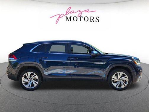 Blue Metallic 2020 Volkswagen Atlas Cross Sport 3.6L V6 SEL 4MOTION