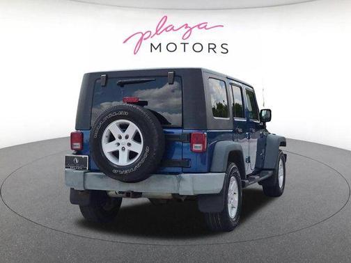 Deep Water Blue Pearlcoat 2009 Jeep Wrangler Unlimited X