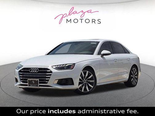 Glacier White Metallic 2020 Audi A4 40 Premium Plus