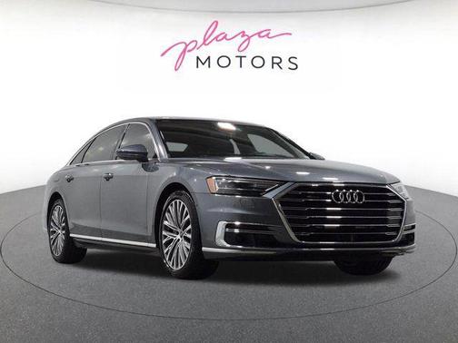 Monsoon Gray Metallic 2021 Audi A8 L 55