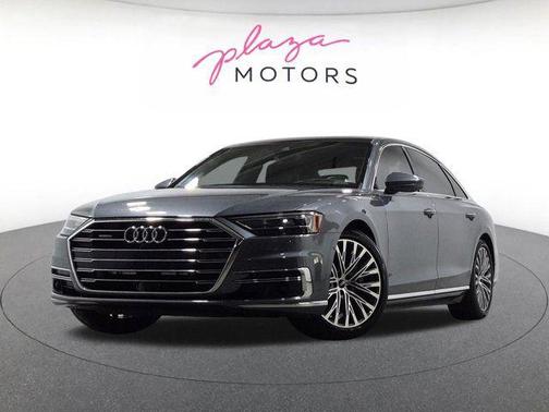 Monsoon Gray Metallic 2021 Audi A8 L 55