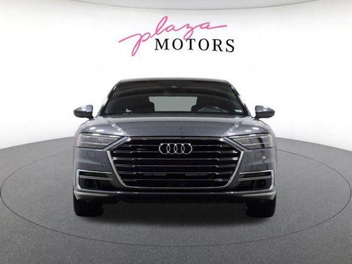 Monsoon Gray Metallic 2021 Audi A8 L 55