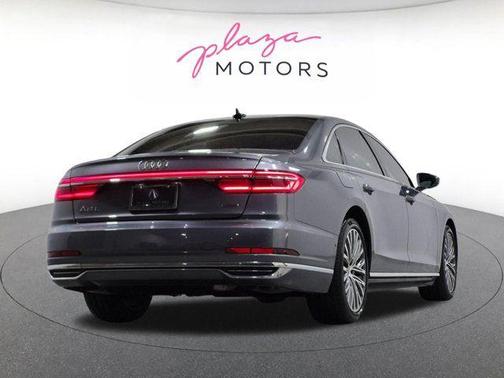 Monsoon Gray Metallic 2021 Audi A8 L 55