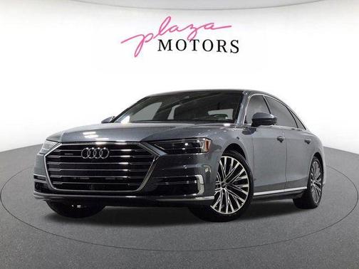 Monsoon Gray Metallic 2021 Audi A8 L 55