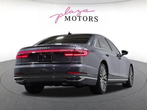 Monsoon Gray Metallic 2021 Audi A8 L 55