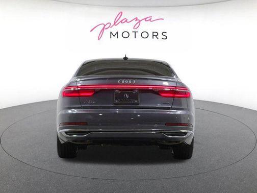 Monsoon Gray Metallic 2021 Audi A8 L 55