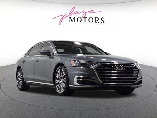 Monsoon Gray Metallic 2021 Audi A8 L 55