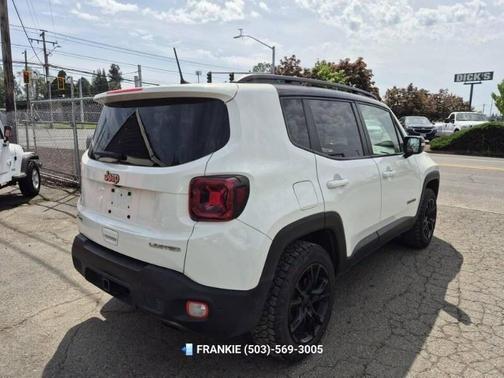 Alpine White Clearcoat 2021 Jeep Renegade Limited