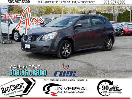 Carbon Gray Metallic 2009 Pontiac Vibe Base