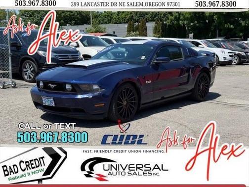Black 2012 Ford Mustang GT Premium