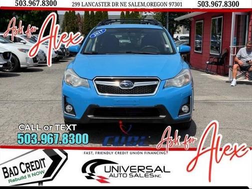 Blue 2017 Subaru Crosstrek 2.0i Premium