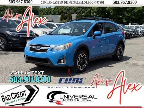 Blue 2017 Subaru Crosstrek 2.0i Premium
