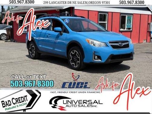 Blue 2017 Subaru Crosstrek 2.0i Premium