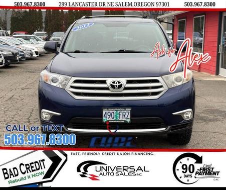 2012 Toyota Highlander SE