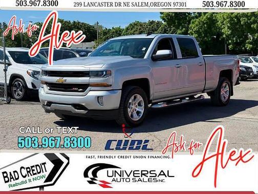 Silver Ice Metallic 2016 Chevrolet Silverado 1500 2LT