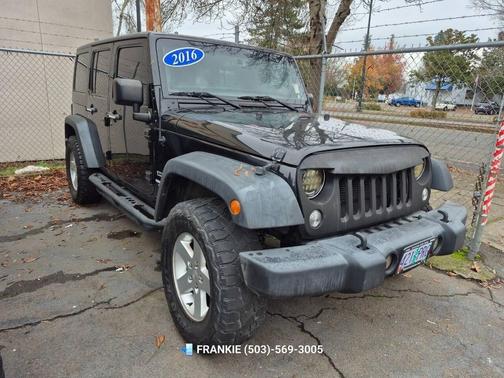 2016 Jeep Wrangler Unlimited Sport