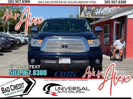 Blue 2007 Toyota Tundra Limited