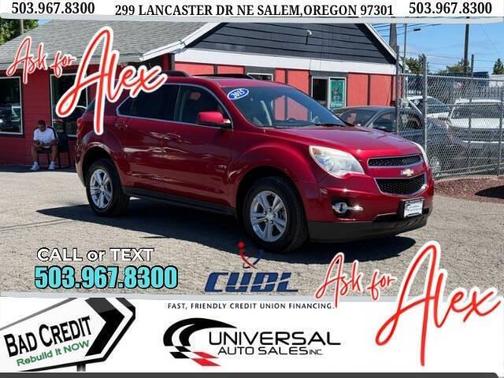 Black 2015 Chevrolet Equinox 2LT