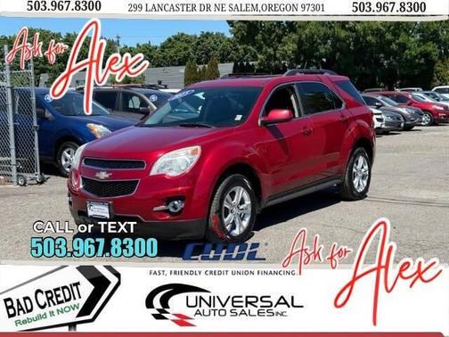 Black 2015 Chevrolet Equinox 2LT