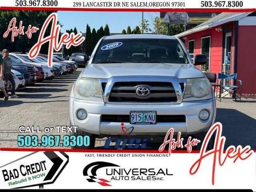 Silver Streak Mica 2009 Toyota Tacoma Double Cab