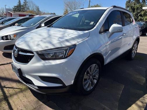 Ebony Twilight Metallic 2017 Buick Encore Preferred