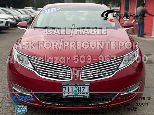 2015 Lincoln MKZ Base