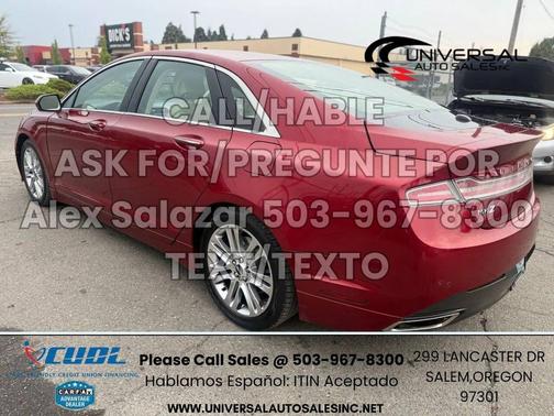 2015 Lincoln MKZ Base