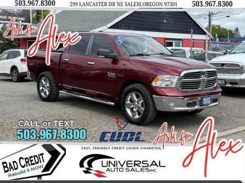 Delmonico Red Pearlcoat 2017 RAM 1500 Big Horn