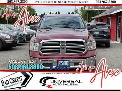 Delmonico Red Pearlcoat 2017 RAM 1500 Big Horn