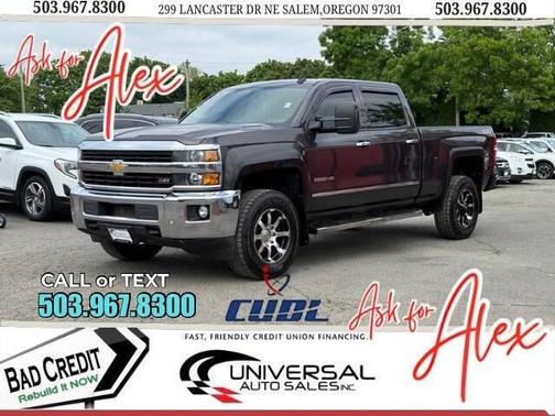Tungsten Metallic 2015 Chevrolet Silverado 2500 LTZ