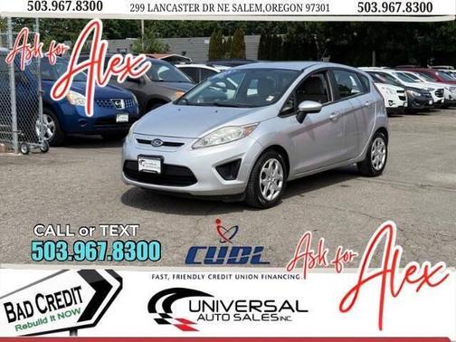 Ingot Silver Metallic 2013 Ford Fiesta S