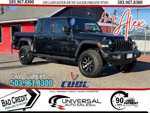 Black Clearcoat 2020 Jeep Gladiator Sport S