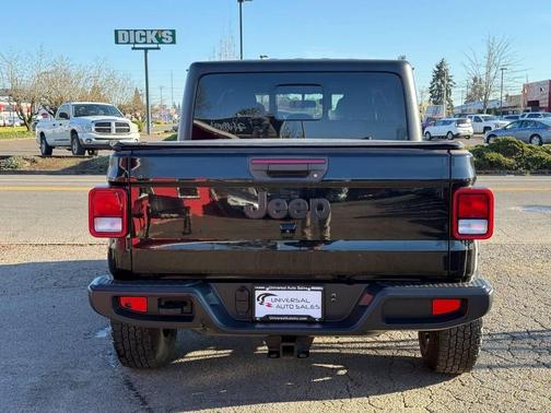 Black Clearcoat 2020 Jeep Gladiator Sport S