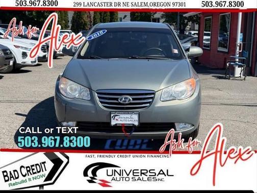 Carbon Gray Mist 2010 Hyundai ELANTRA GLS