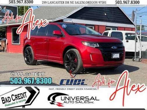 Red Candy Metallic Tinted Clearcoat 2011 Ford Edge Sport
