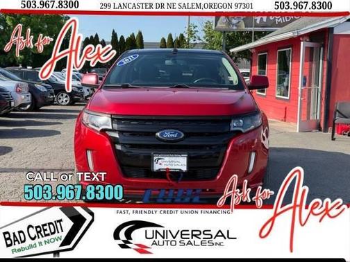 Red Candy Metallic Tinted Clearcoat 2011 Ford Edge Sport