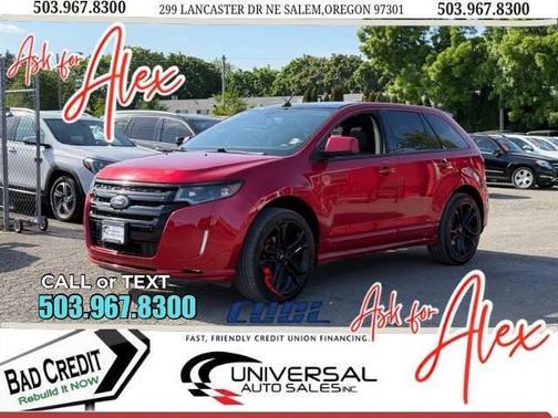 Red Candy Metallic Tinted Clearcoat 2011 Ford Edge Sport