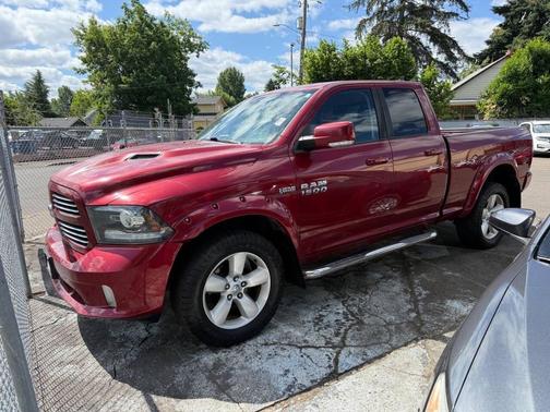 Deep Cherry Red Crystal Pearlcoat 2013 RAM 1500 Sport
