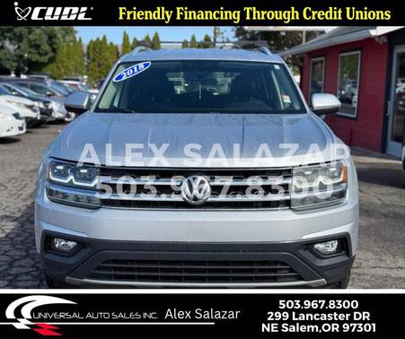 2018 Volkswagen Atlas 3.6L SE