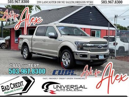 Tan 2018 Ford F-150 Lariat