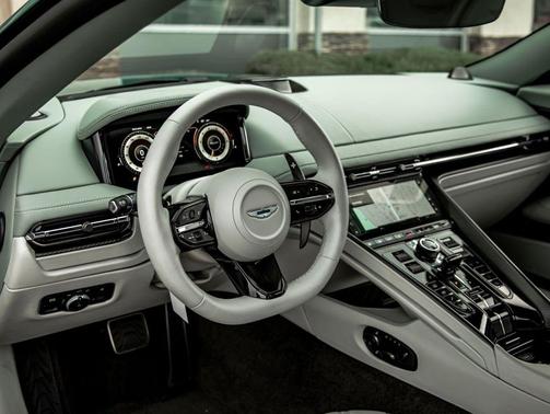 Green Metallic 2024 Aston Martin DB12 Volante