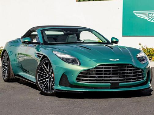Green Metallic 2024 Aston Martin DB12 Volante
