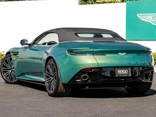 Green Metallic 2024 Aston Martin DB12 Volante