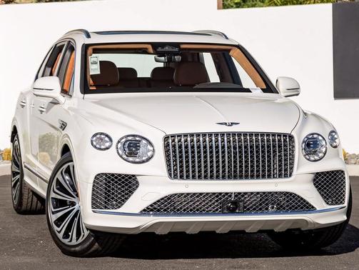 Glacier White 2026 Bentley Bentayga Azure